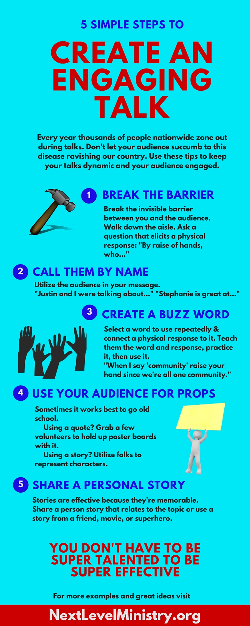 Engaging Talk Infographic